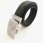Wholesale Bonitogo Snake-pattern alloy automatic buckle fashion business crocodile leather men's belt dancreation-8623 - Image 26