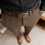 Wholesale Bonitogo Snake-pattern alloy automatic buckle fashion business crocodile leather men's belt dancreation-8623 - Image 8