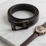 Wholesale Bonitogo Super minimalist alloy ratchet men's belt dancreation-8638 - Image 5