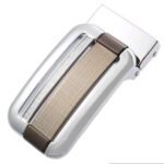 Wholesale Bonitogo Ready stock MOQ 1pcs Trendy Alloy Smooth Click Belt Buckle for Belts, Model JC648-2 - Image 2