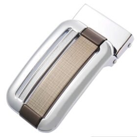 Gunmetal & Chrome Buckle
