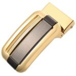Wholesale Bonitogo Ready stock MOQ 1pcs Trendy Alloy Smooth Click Belt Buckle for Belts, Model JC648-2 - Image 3