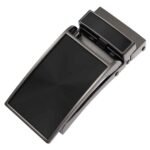 Wholesale Automatic Alloy Belt Buckles – Factory-direct mixed styles in matte black and gunmetal, durable zinc alloy belt buckle