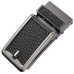 Wholesale Automatic Alloy Belt Buckles – Factory-direct mixed styles in matte black and gunmetal, durable zinc alloy belt buckle