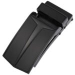 Wholesale Automatic Alloy Belt Buckles – Factory-direct mixed styles in matte black and gunmetal, durable zinc alloy belt buckle