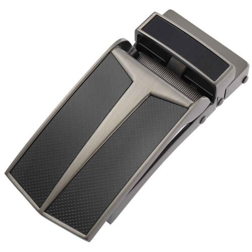Wholesale Automatic Alloy Belt Buckles – Factory-direct mixed styles in matte black and gunmetal, durable zinc alloy belt buckle