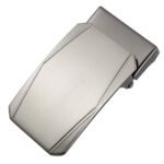 Matte,Quiet Luxury Belt Buckle, Minimalist Zinc Alloy Buckle, Casual Hole Punch Buckle, Smooth Brushed Belt Buckle, Modern Minimalist Belt Head