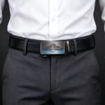 Bonitogo Wholesale Leather Belt – Personalized Mountain Relief Buckle for Outdoor & Sports – Bulk Custom Order DC8657 - Image 9