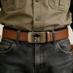 Custom Graduation Belts Wholesale Class of 2026 Commemorative Leather Belts Bulk for School Clubs | Model 8662 - Image 5