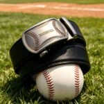 Wholesale Baseball Ratchet Belt with Silver Embossed Buckle - Model DC8672 - Image 3