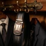 Wholesale Baseball Ratchet Belt with Silver Embossed Buckle - Model DC8672 - Image 2