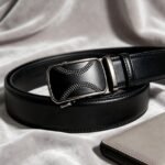 Wholesale Baseball Ratchet Belt with Silver Embossed Buckle - Model DC8672 - Image 7