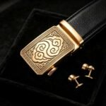 Custom Auspicious Cloud Ratchet Belt | Premium Corporate Gift & Promo Bulk Wholesale DC8670 - Image 4