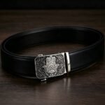 Custom Hamsa Religious Clubs Belts Bulk - Mens Automatic Buckle Wholesale DC8667 - Image 9