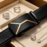 [Wholesale] Luxury Geometric Belt – Custom Logo Gift Buckle, Quiet Luxury Promo DC86129 - Image 4