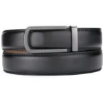 Wholesale Custom Automatic Ratchet Leather Belt with Alloy Buckle DC8694 - Image 3