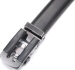 Leather Inlay Buckle Ratchet Belt Wholesale - Custom Men's Belt 8691 - Image 5