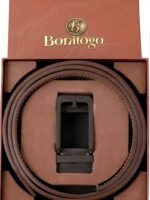 Wholesale Matte Brushed Metal Buckle Belts for Men, Bulk Supplier Yiwu Factory, Custom Logo, Model DC86106 - Image 3