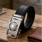 Wholesale DC-86112 Soccer Pattern Men's Ratchet Belt - Sports Theme Automatic Belt - Image 9