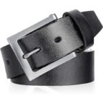 Wholesale Bonitogo Classic Retro Men's Leather Pin Buckle Belt 8699 - Image 2