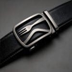 Custom Western Dining Genuine Leather Belt with Knife & Fork Mechanical Buckle - Luxury Restaurant Uniforms & Corporate Gifts (Model: DC-86122) - Image 8