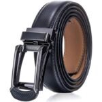 Wholesale Men's Ratchet Belt Genuine Leather | Custom Automatic Buckle Belt OEM/ODM DC8689 - Image 10