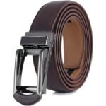 Wholesale Men's Ratchet Belt Genuine Leather | Custom Automatic Buckle Belt OEM/ODM DC8689 - Image 11
