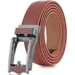 Wholesale Men's Diamond Pattern Automatic Belt 86102 - Premium Leather Ratchet Dress Belt Supplier - Image 7