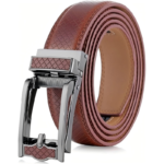 Wholesale Men's Diamond Pattern Automatic Belt 86102 - Premium Leather Ratchet Dress Belt Supplier - Image 6