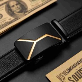Geometric Minimalist Belt