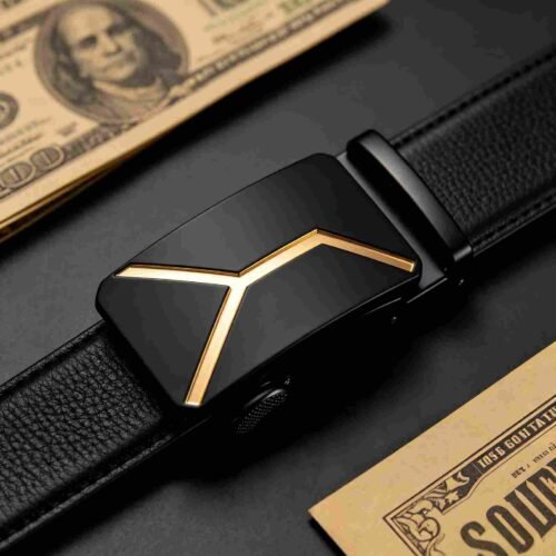 Geometric Minimalist Belt