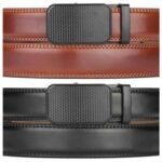 Honeycomb Ratchet Belt Wholesale | Men's Leather Factory Bulk - DC-86105 - Image 2