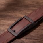Matte Brushed Buckle Belts