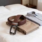 Wholesale Men's Automatic Belt with Imitation Pin Buckle, Minimalist Faux Leather Ratchet Belt Bulk - Style 86103 - Image 6