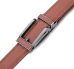 Wholesale Men's Imitation Pin Buckle Ratchet Belt Leather Factory Bulk - DC-86104 - Image 2