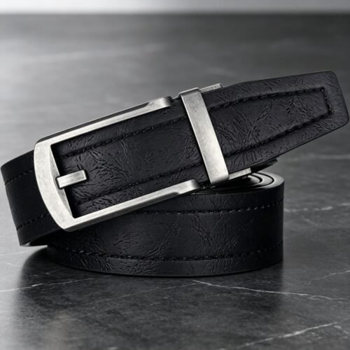 Motorcycle Biker Leather Belt