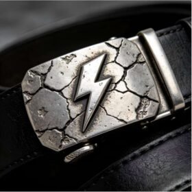 Retro Rock Lightning Belt