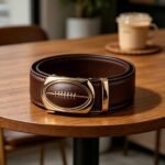 Wholesale Custom Football Ratchet Belt - Men's Sport Luxury Buckle DC86132 - Image 7