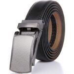 Wholesale Men's Checkered Ratchet Belt - Minimalist Alloy Buckle DC8682 - Image 2