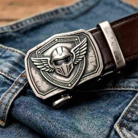 custom motorbike belt buckles