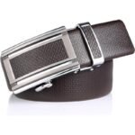 Wholesale Business Men's Ratchet Belt Genuine Leather Automatic Buckle - DC8684 - Image 9