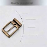 4.0cm Men's Alloy Pin Buckle for Belts – Wholesale Versatile Buckle for Business-Casual Trousers 40400 - Image 4
