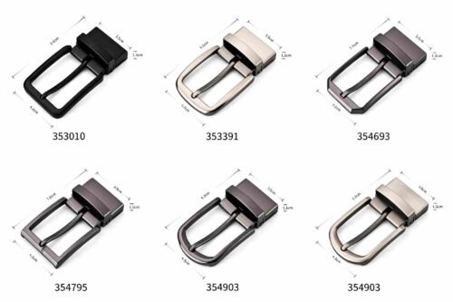 High-end 3.5cm Reversible Pin-Buckle Belt – Casual & Stylish – Double-Sided Genuine Leather 353354 - Image 4