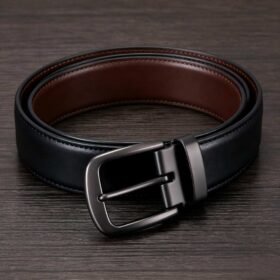 Wholesale Men's 4.0CM Pin Clip Buckle, Business Casual, Versatile Genuine Leather Belt Buckle 400402 - Image 10
