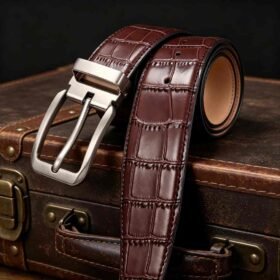 07-Men's Belt Buckle (1.2-inch30mm pin buckle) — Fits straps 2.7–2.95cm wide 30-X - Image 5