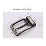 Wholesale Men's Business Pin-Buckle Belt – Premium "Quiet Luxury" Style (Model 350351) - Image 5